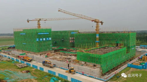 提速推進 濟寧新機場建設項目航站樓已完成混凝土結構施工